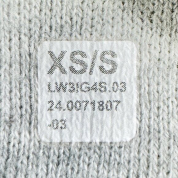 Lululemon Scuba Oversized Half-Zip Hoodie Heathered Ultra Light Grey Size XS/S - Picture 3 of 11